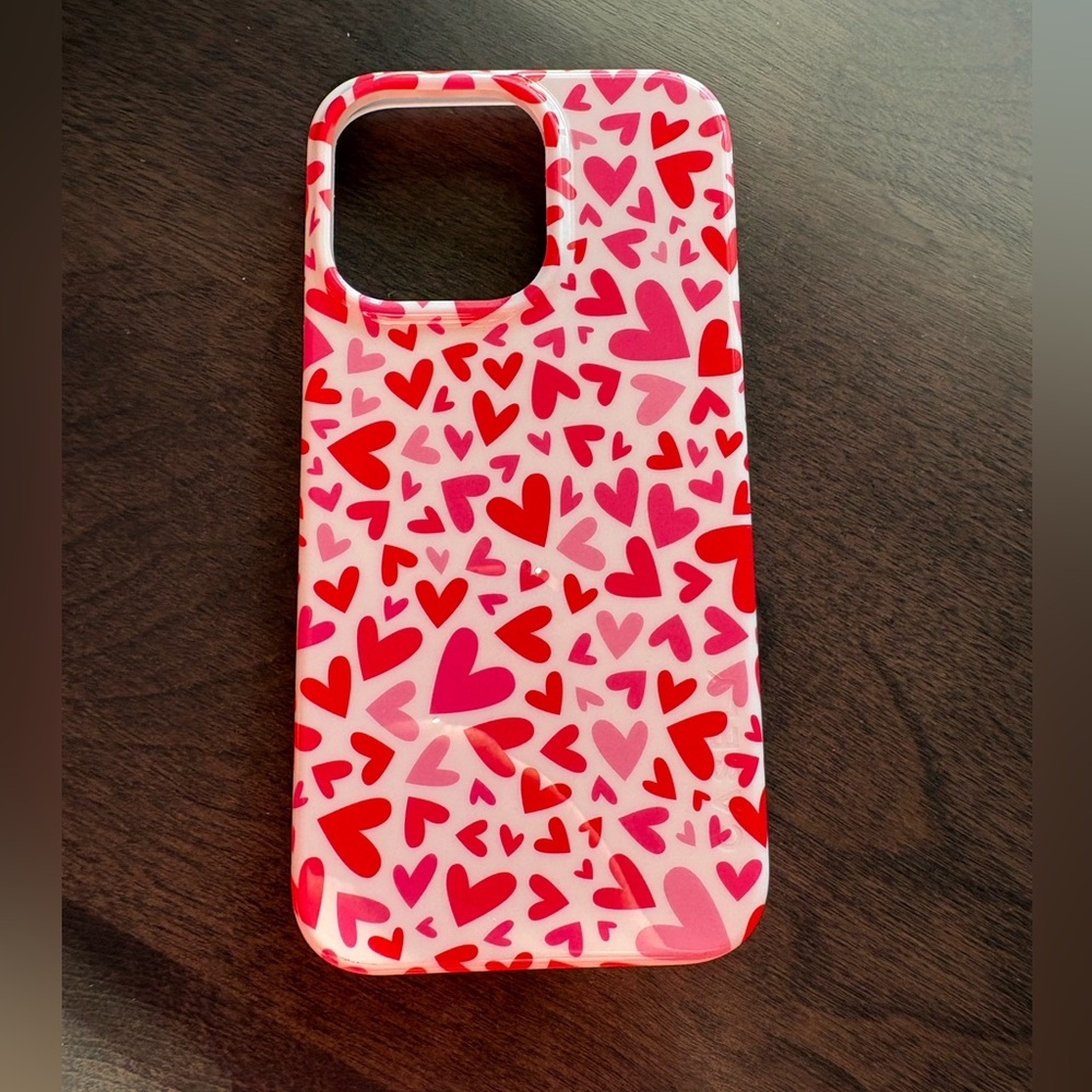 Never used Casely iPhone 13 Pro Classic + MagSafe XOXO Candy Hearts Case